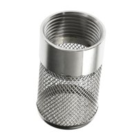 Magideal - Colador De Succión De Entrada Filtro De Entrada De Manguera De Jardín, Manguera De Filtro De Recogida De Acero Inoxidable, Colador De Succión De Agua Diámetro 30Mm