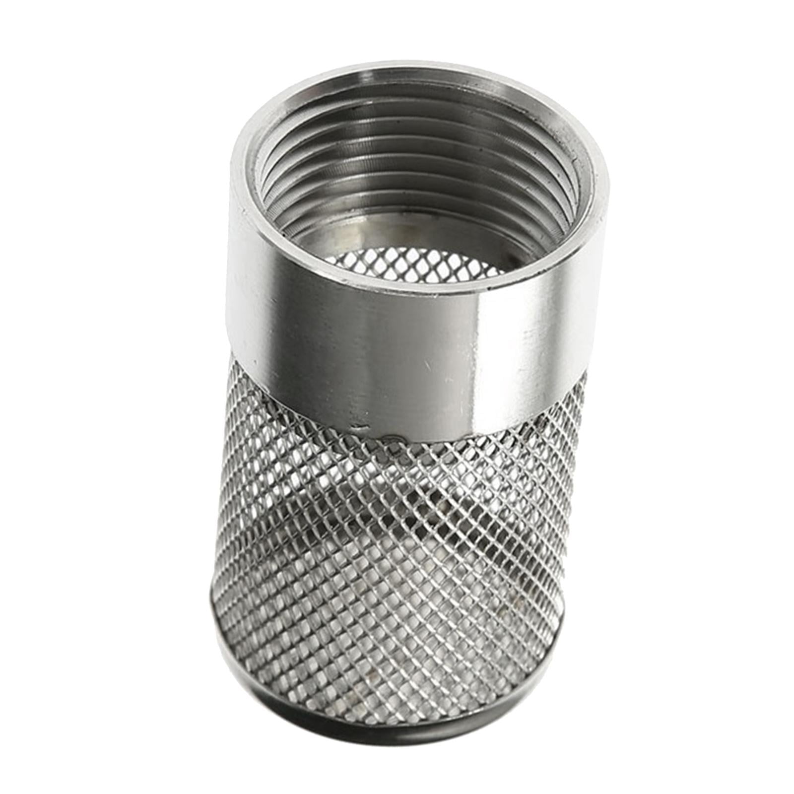 Magideal - Colador De Succión De Entrada Filtro De Entrada De Manguera De Jardín, Manguera De Filtro De Recogida De Acero Inoxidable, Colador De Succión De Agua Diámetro 30mm