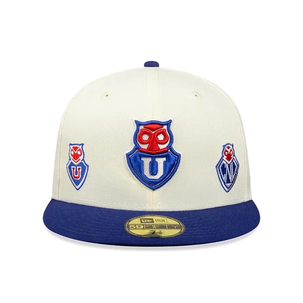 Jockey Gorra New Era Univerdad De Chile Futbol 59fifty Dark Red