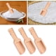 thumbnail image 4 of 12 cucharas pequeñas de madera para sal, cucharas de madera maciza para especias, hechas a mano, para miel, especias, azúcar, café, té, mermelada, mostaza, helado, leche., 4 of 6