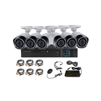 Vipa - Kit 6 Cámaras De Seguridad Exterior Hd 1Mp - E60L