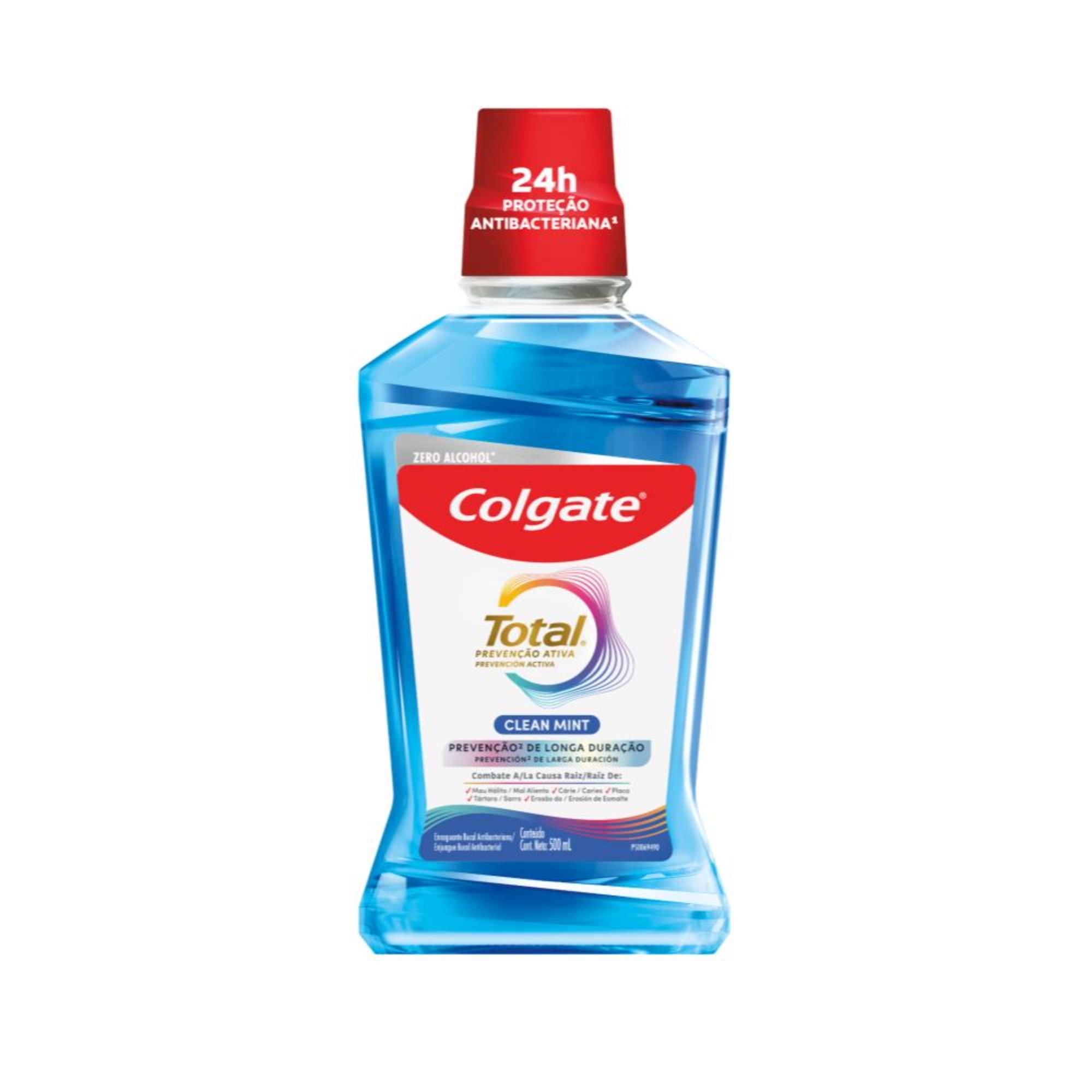 Enjuague Bucal Total Clean Mint 500 ml Colgate
