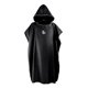 thumbnail image 4 of Microfibra Surf Poncho Cambiando Robe Soft Soft For Swim Black, 4 of 5