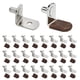 thumbnail image 1 of Topes para repisas RiseQuintador de metal de 5 mm para gabinetes, 50 piezas, 1 of 7