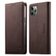 thumbnail image 1 of Funda Billetera de Cuero para [iPhone 11 Pro], Bloqueo RFID, Tarjetas y Soporte Café, 1 of 5