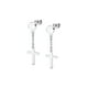 thumbnail image 1 of Aros LS2175-4/1 Lotus Style Hombre Mens Earring, 1 of 3