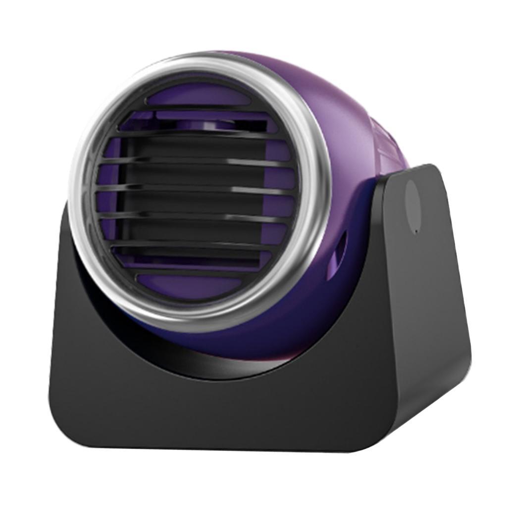 Magideal - 12V Car Heater Fan, Electric Portable Accessories, 140W Anti-Fog Suitable For Windshield, Household Winter , Púrpura