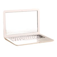 Ioensy - Espejo De Maquillaje Mini Espejo Plegable Mini Espejo Portátil Para Bolso Mujeres Niñas Blanco