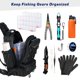 thumbnail image 2 of Mochila de pesca MoKo con soporte para cañas y equipo, impermeable, 2 of 7