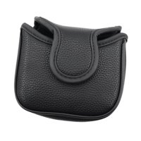 Magideal - Martillo De Golf Putter, Cubierta Protectora Para Putter De Golf, Portátil, Para La Mayoría De Los Equipos De Putter, Envoltura De Regalo, Protector D Negro