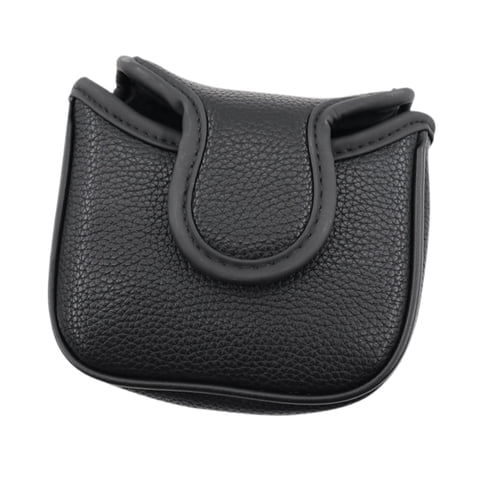 Magideal - Martillo De Golf Putter, Cubierta Protectora Para Putter De Golf, Portátil, Para La Mayoría De Los Equipos De Putter, Envoltura De Regalo, Protector D Negro