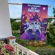 thumbnail image 5 of El Segundo Mejor Hospital de la Galaxia-bandera de jardín temática. Regalo perfecto para fans, amigos y familiares, ideal para actividades al aire libre y decoración de fiestas.28CM*45CM, 5 of 5