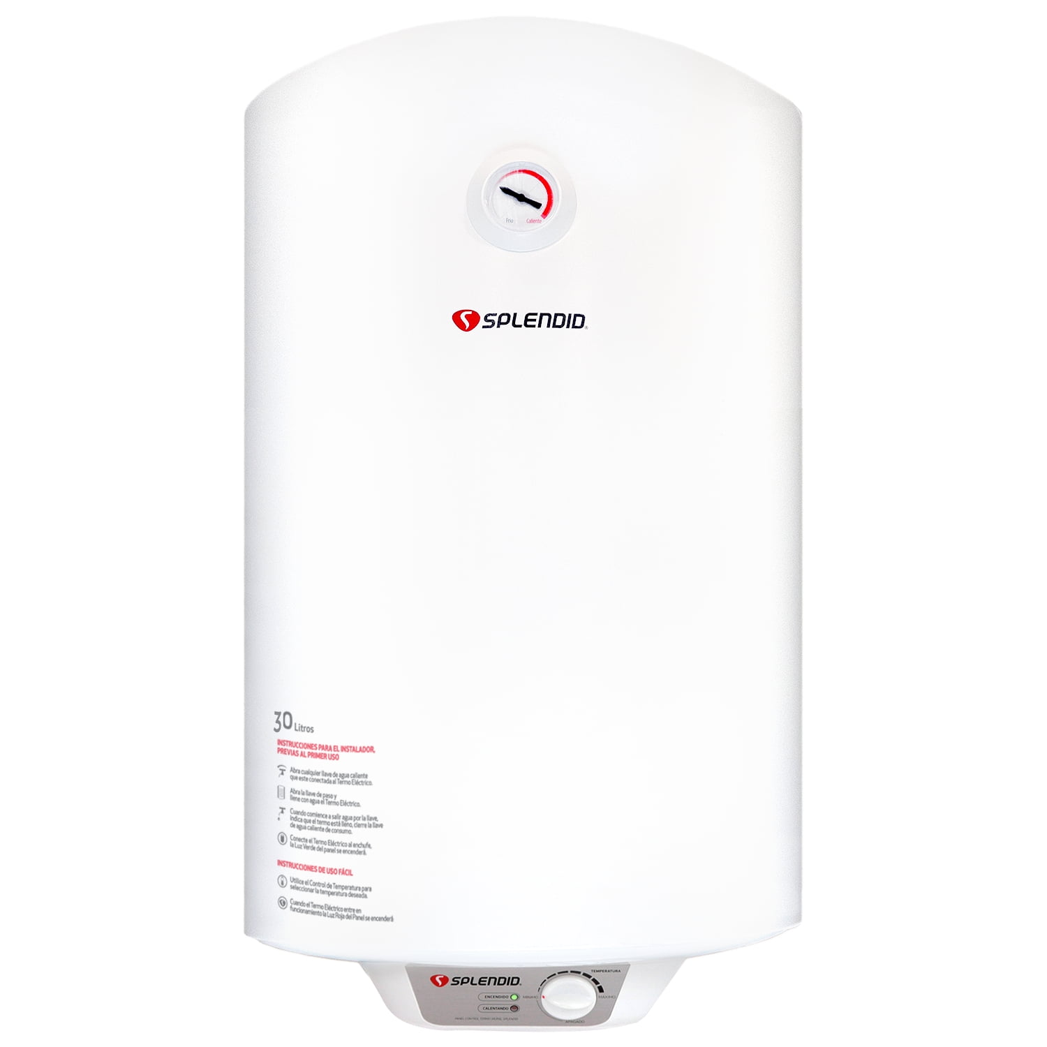 Splendid - Termo Eléctrico Mural 30 Litros