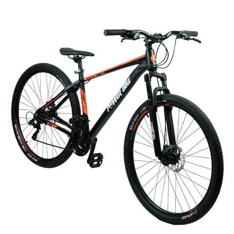 Powerbike - Bicicleta Mtb Aro 27,5 Negra/Naranja Xtreme