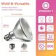 thumbnail image 2 of Bombilla LED WinWatt PAR38 32 W 5500 lúmenes (paquete de 2), 2 of 8