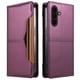thumbnail image 1 of Funda Billetera para [samsung galaxy A27 ] Tarjetero Magnético Soporte Morado, 1 of 6
