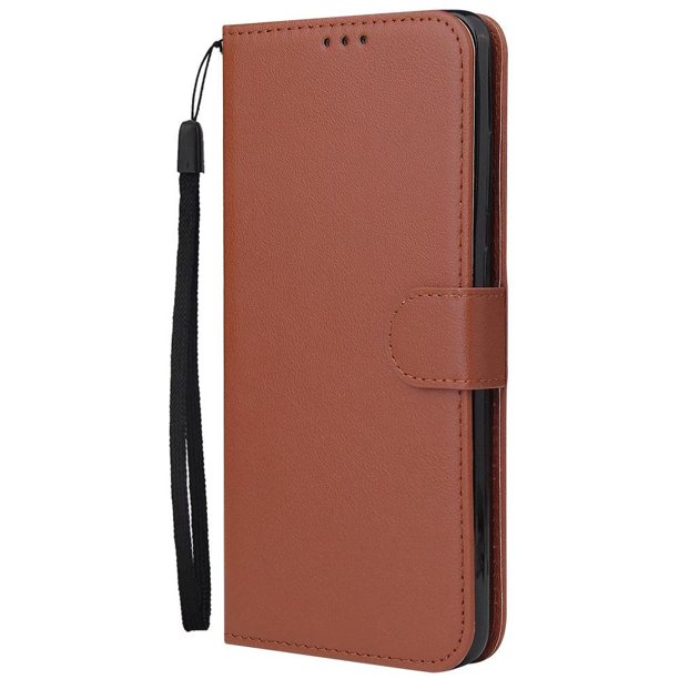 Funda Cartera para Samsung Galaxy S20 Ultra con Tarjetero, Soporte y Cordón - Protección Marrón