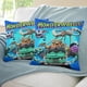 thumbnail image 3 of Mighty MonsterWheelies Fundas de almohada de terciopelo con tema, regalos de funda de almohada, decoración para el hogar, cojín de lanzar, regalo de cumpleaños para fans y parejas.61*61cm., 3 of 6
