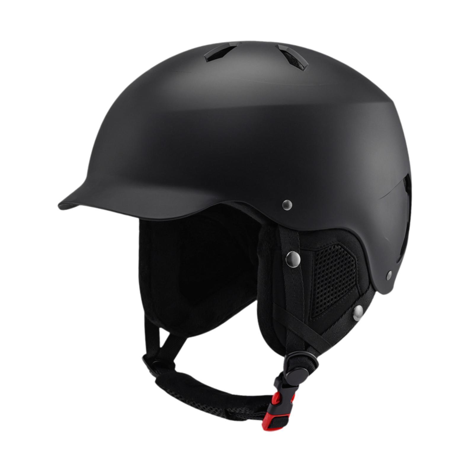 Magideal - Casco De Esquí, Accesorios De Esquí, Casco Portátil Con Mejor Amortiguación, Casco De Monopatín Para Patinaje Sobre Ruedas, Actividad De Invierno Para L