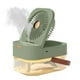 thumbnail image 1 of Ventilador Humidificador Aire Frio Usb Control Verde 22cm, 1 of 3