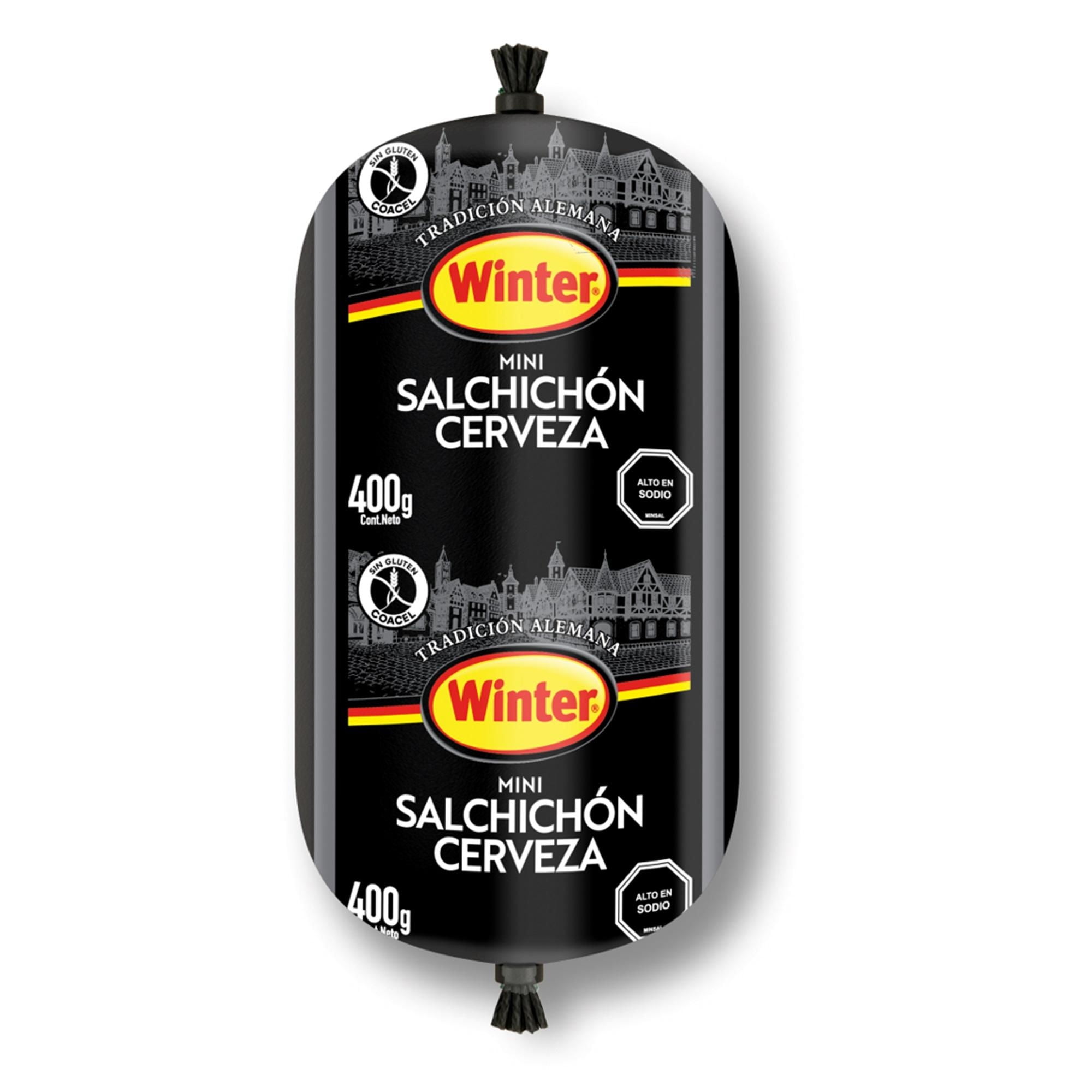 Salchichón Cerveza Mini Pza 400 g Winter