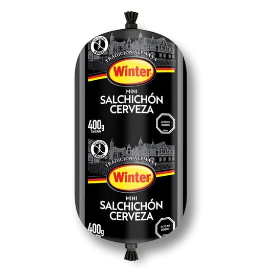 Salchichón Cerveza Mini Pza 400 g Winter