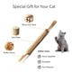 thumbnail image 4 of Cat Scratcher FUKUMARU en forma de L montado en la pared con pelota de juguete, 4 of 9