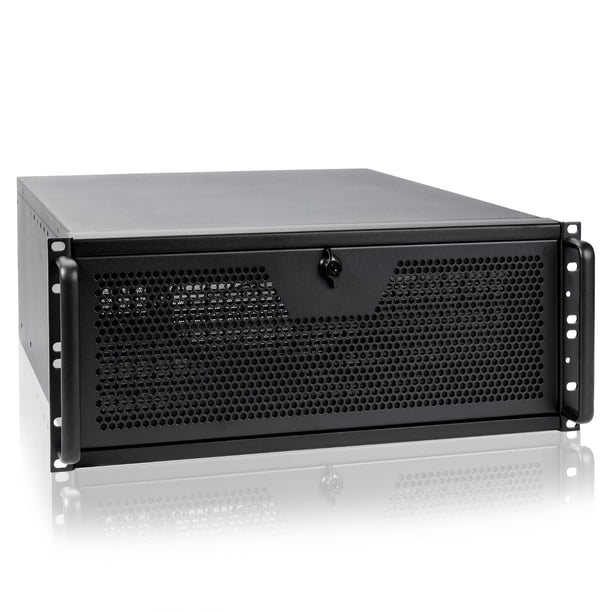 Chasis de servidor RackChoice 4U para montaje en rack, refrigeración líquida, 360 mm