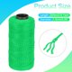 thumbnail image 2 of Uxcell Cuerda de Nylon Trenzada Línea de Albañil para Proyectos de Bricolaje Jardinería Envoltura de Regalos Verde Fruta, 2 of 6