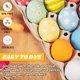 thumbnail image 4 of Huevos de Pascua falsos CALPALMY, 24 piezas, hiperrealistas, blancos, 4 of 6