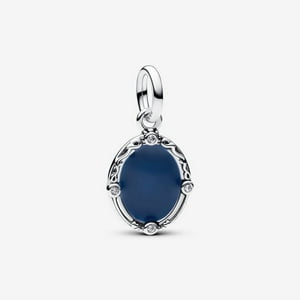 Dije Pandora Disney Blancanieves Espejo Mágico Plata Esterlina Azul