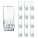 thumbnail image 1 of Set 12 Vasos Altos Whisky Cristar Prisma Rocks 335mL, 1 of 3