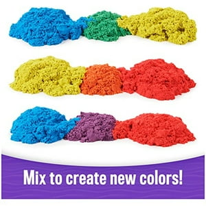 Arena Cinética, Bolsa Mega Mixin Exclusiva En Línea De 6 Lb Con 2 Libras Cada Una De Arena Kinetic Sand Kinetic Sand