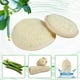 thumbnail image 5 of 3 paquetes de almohadillas exfoliantes de esponja de lufa, grandes de 5 x 7 pulgadas, 100 % lufa natural y tela de rizo, guante corporal de esponja de lufa premium para pieles sensibles para hombres, 5 of 5