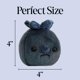 thumbnail image 2 of Llavero de peluche con cara de fruta – The Royal Wreaths, 2 of 5