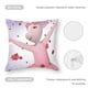 thumbnail image 5 of Angelina Ballerina Fundas de almohada de terciopelo con tema, regalos de funda de almohada, decoración para el hogar, cojín de lanzar, regalo de cumpleaños para fans y parejas.66*66cm., 5 of 6