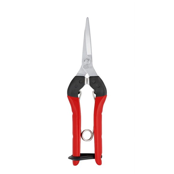 Tijeras FELCO FELCO322 modelo 322 de acero al carbono, color rojo