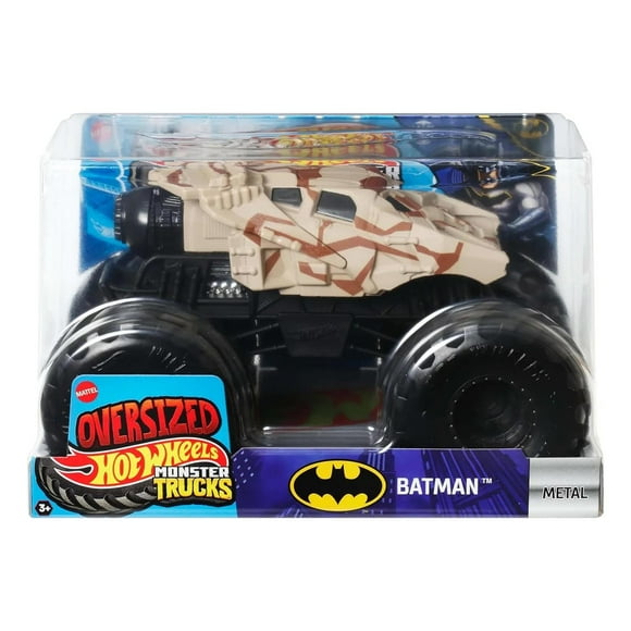 Vehículo Hot Wheels Monster Trucks Camión Metal Escala 1:24 3+, 1 Un