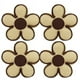 thumbnail image 3 of Set De 4 Cojines Diseño Flor Color Beige, 3 of 3