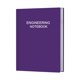 thumbnail image 1 of Cuaderno Tuun Fuplan con cuadrícula de 20 cm, color púrpura, 120 páginas, 1 of 7