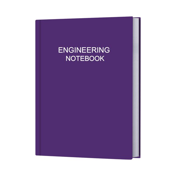 Cuaderno Tuun Fuplan con cuadrícula de 20 cm, color púrpura, 120 páginas