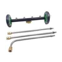 Ioensy - Limpiador De Tren De Rodaje, Lavadora A Presión Práctica Y Resistente Para Acera De Coche De Cubierta Con 3 Postes