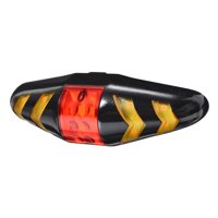 Frc - Luz Trasera Led Recargable Con Cruces Y Control Inalámbrico