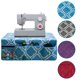 thumbnail image 5 of Almohadilla y cubierta para máquina de coser Yabcany 66 × 61 cm Rojo con 4 bolsillos, 5 of 6