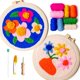 thumbnail image 1 of Kit de punch needle SPINNY con 2 diseños florales para adultos, 1 of 7