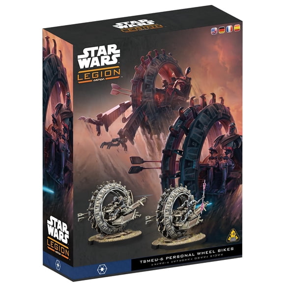 Juego de mesa Asmodee Star Wars Legion TSMEU-6 Speeder Bike de rueda