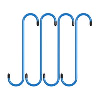 Ioensy - 4 Ganchos Genéricos Para Pinza De Freno, Resistentes Para Trabajos De Suspensión, 7,7 Pulgadas De Largo, Color Azul