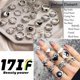 thumbnail image 2 of Set de 35 Anillos Vintage de Plata para Nudillos 17IF, 2 of 7