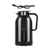 Magideal - Hervidor De Agua Eléctrico Para Coche De 12V Y 24V, Calentador Portátil De Acero Inoxidable, Calentador De Agua Rápido Para Viajes, Agua, Café, Leche