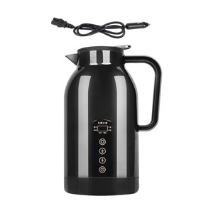 Magideal - Hervidor De Agua Eléctrico Para Coche De 12V Y 24V, Calentador Portátil De Acero Inoxidable, Calentador De Agua Rápido Para Viajes, Agua, Café, Leche